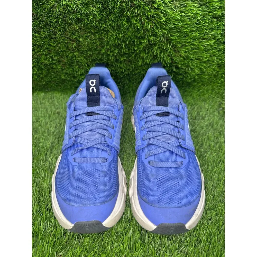 On Running Cloudswift 3YF10014825 Athletic Sneaker Boys 3.5 Blue Mesh Cushioned